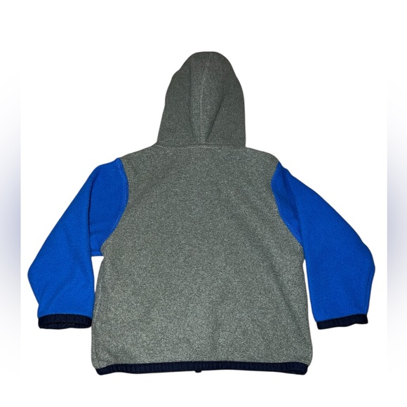The North Face baby Hoodie in Blue and Gray Combination - Picture 3 of 5